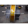 Steel cable pulley